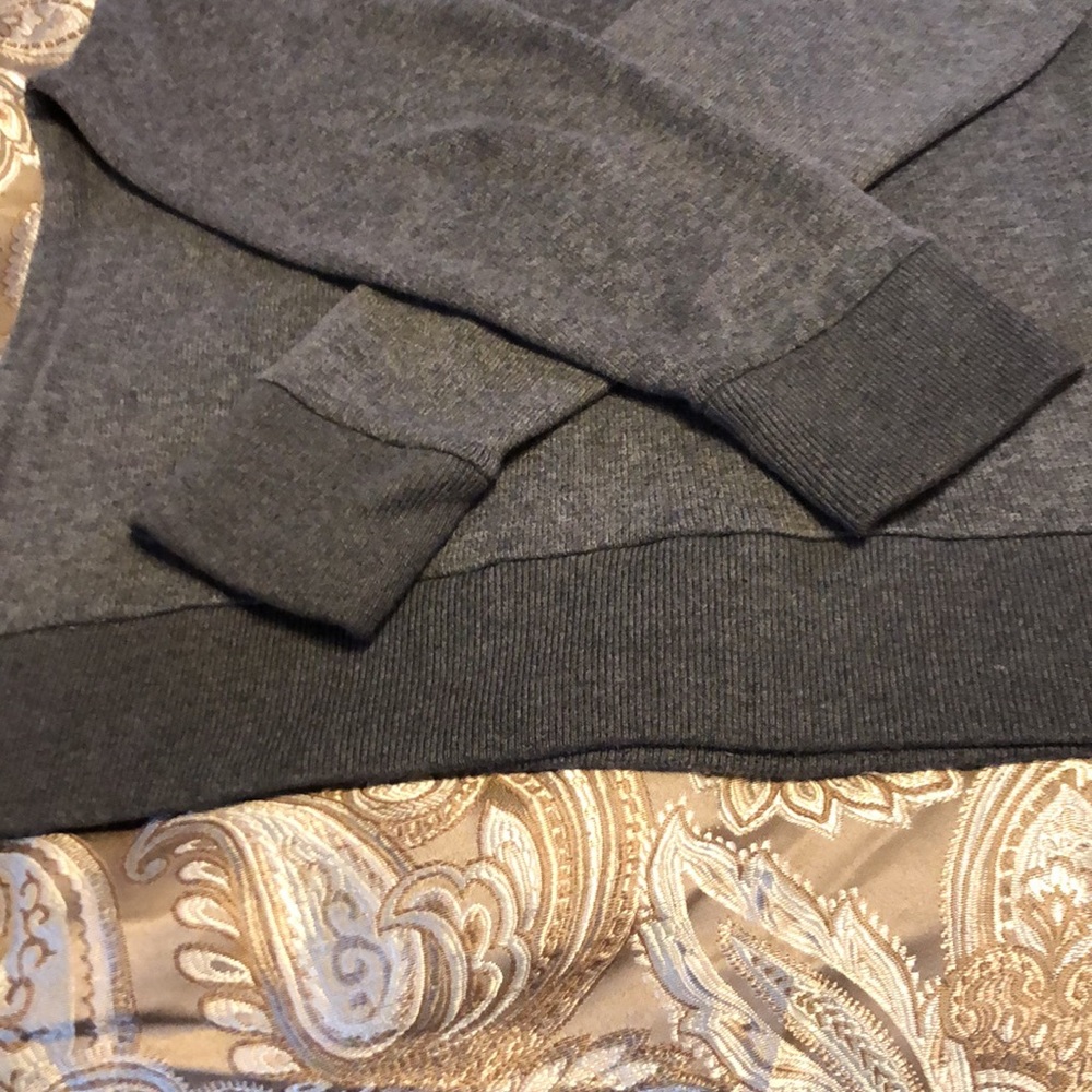 Men’s Grey Long Sleeve Pullover By Onossis Llc View 4